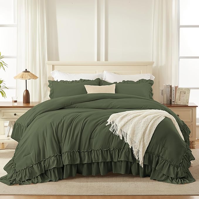 Microfiber Comforter Set - Queen - 90 x 90 in - 3 Piece