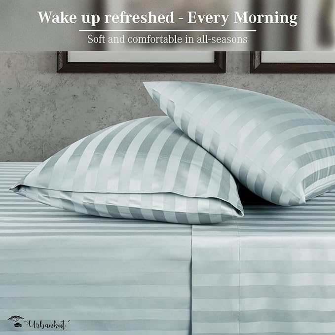 Bed Sheet Set - Queen - 16 in Deep Pocket - 4 Piece