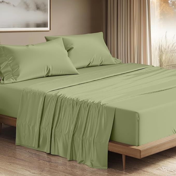 Bed Sheet Set - Queen - 17 in Deep Pocket - 4 Piece
