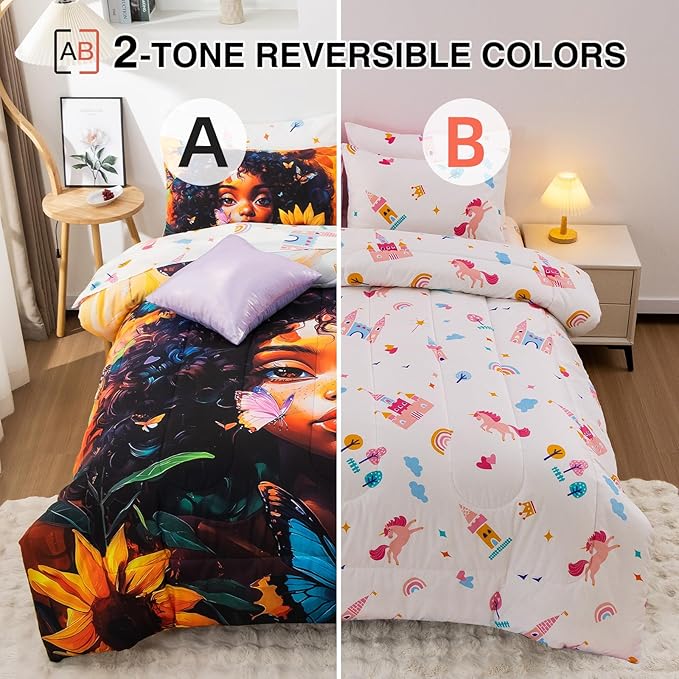 Comforter Set - Twin - 6 Piece
