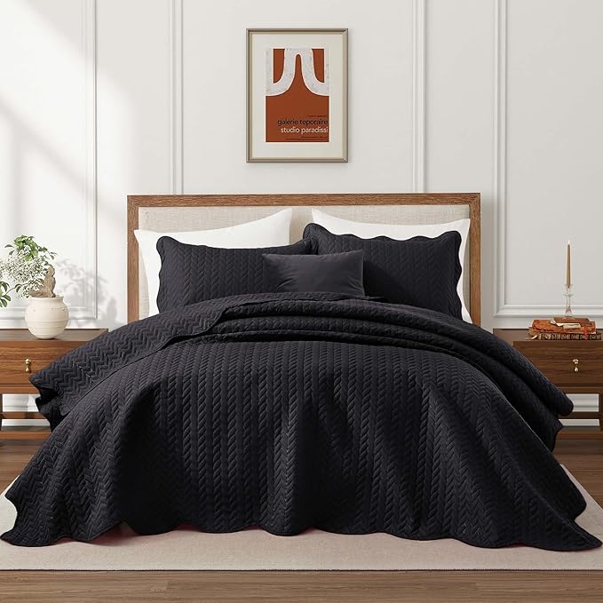 Microfiber Quilt Set - King - 8 Pack