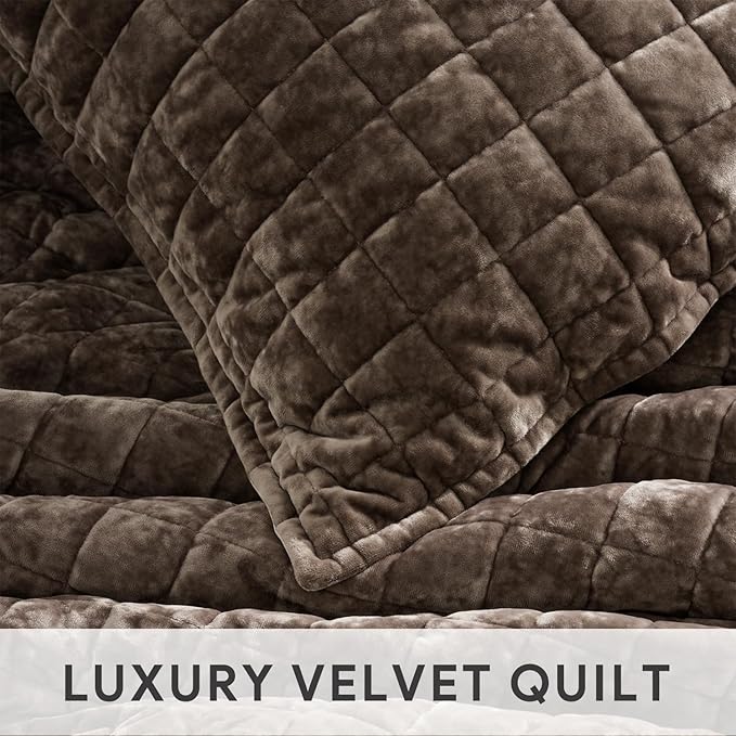 Velvet Quilt Set - Queen
