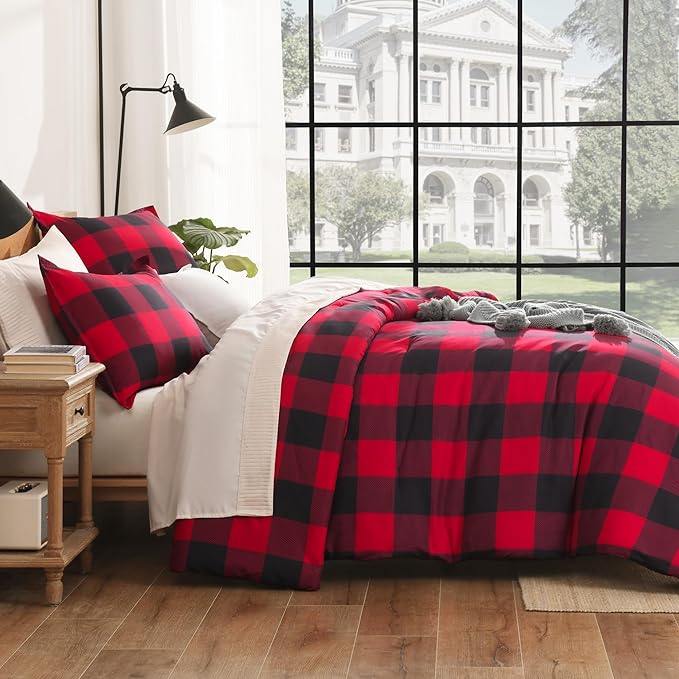 Down Alternative Comforter Set - King - 104 x 90 in - 3 Piece