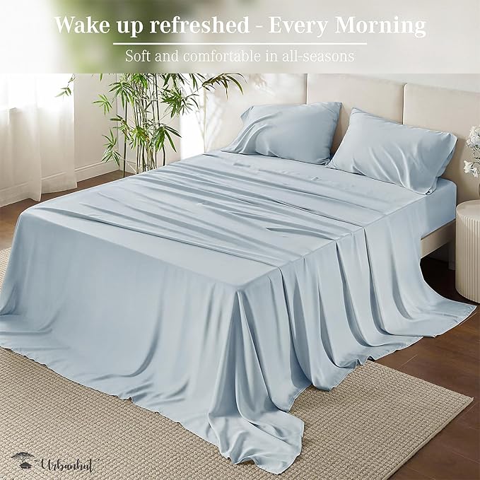 Bed Sheet Set - California King - 16 in Deep Pocket - 4 Piece