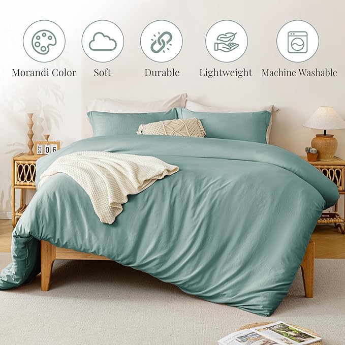 Microfiber Duvet Cover Set - 3 Piece