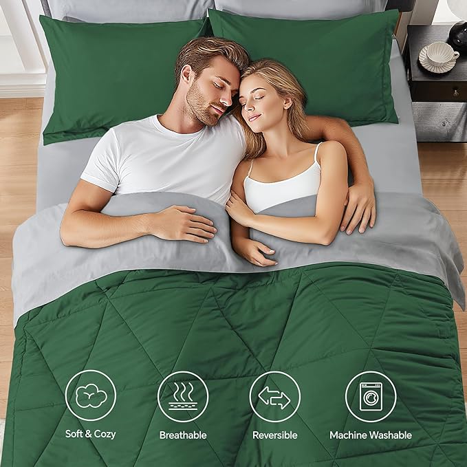 Microfiber Comforter Set - Twin XL - 5 Piece