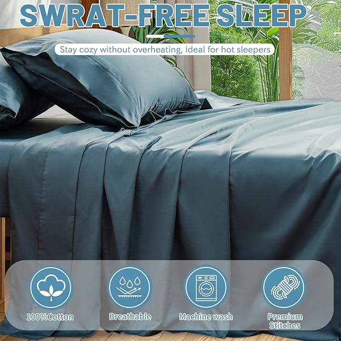 Bed Sheet Set - California King - 4 Piece