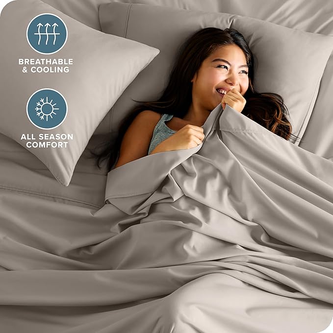 Bed Sheet Set - King - 4 Piece