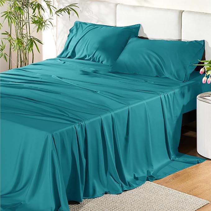 Bamboo Cooling Bed Sheet Set - California King