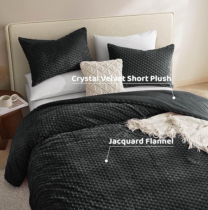 Flannel Comforter Set - Queen - 2 Piece