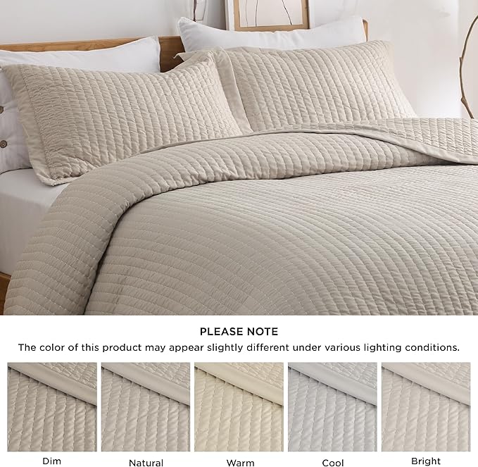 Quilt Set - King - 3 Piece
