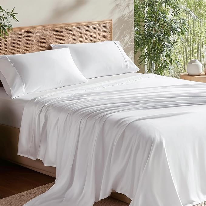 Bamboo Cooling Bed Sheet Set - Full