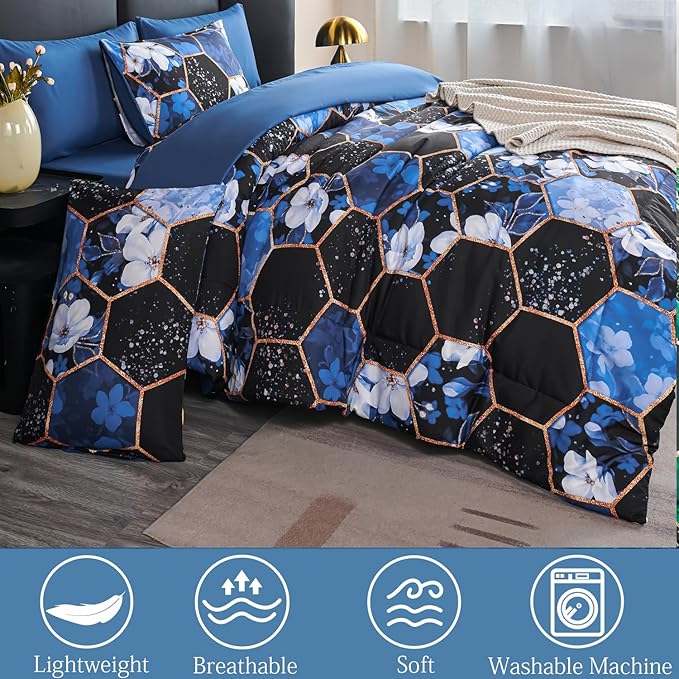 Comforter Set - King - 7 Piece