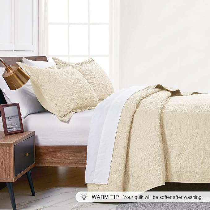 Quilt Set - Queen - 3 Piece