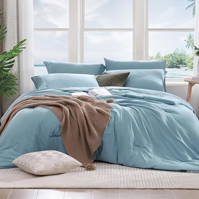 Comforter Set - Queen - 7 Piece