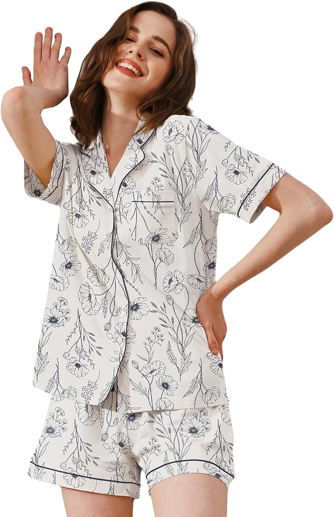 Women's 100% Cotton Pajama Set - 2 Piece
