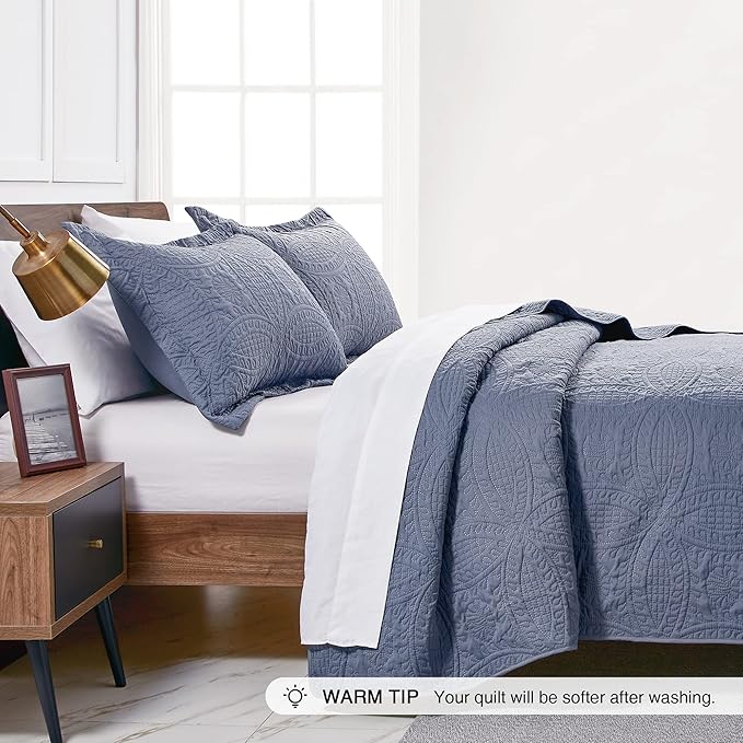 Quilt Set - Queen - 3 Piece
