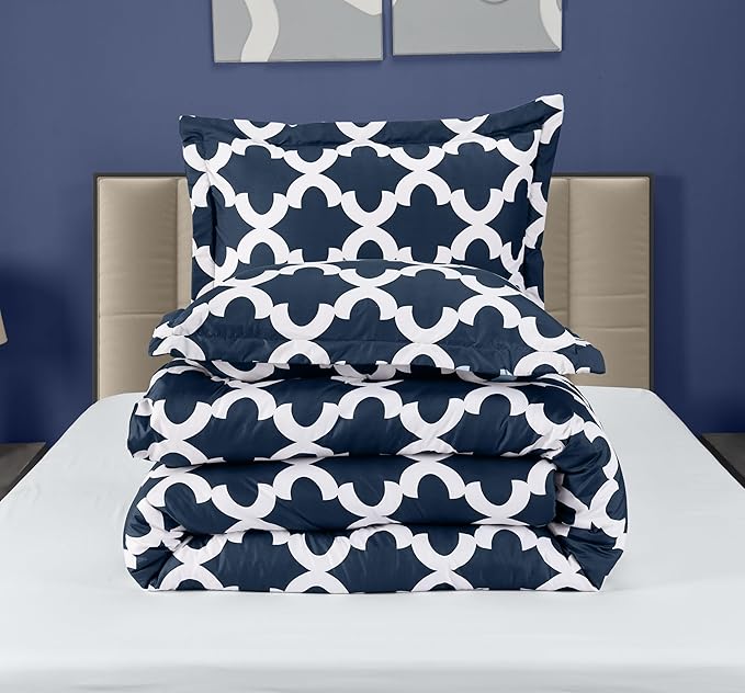 Down Alternative Comforter Set - King - 90 x 102 in - 3 Piece
