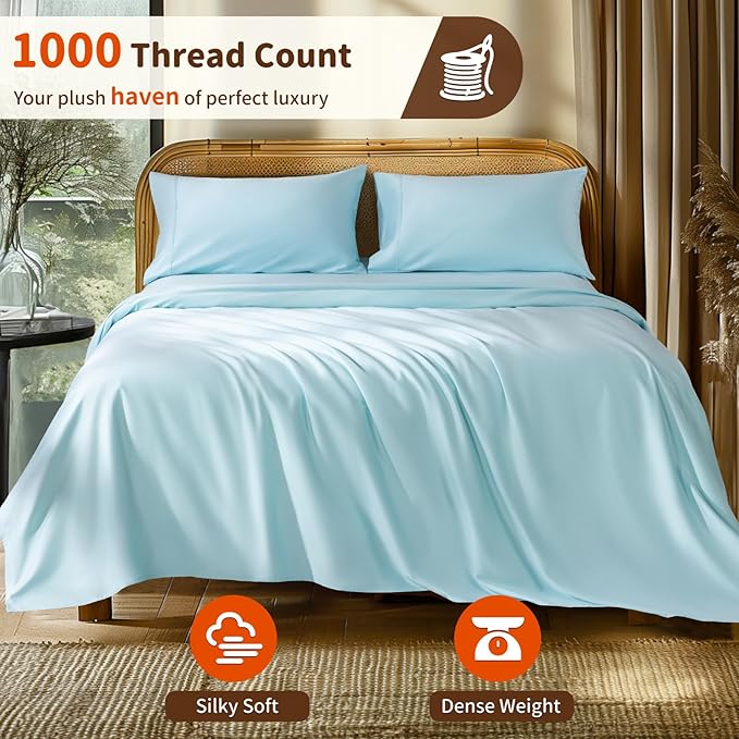 Bed Sheet Set - Queen - 4 Piece