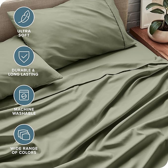 Bed Sheet Set - California King - 4 Piece