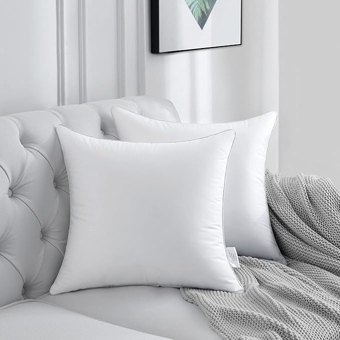 100% Cotton Pillow Insert - 2 Piece