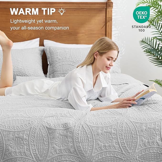 Quilt Set - Full - 3 Piece