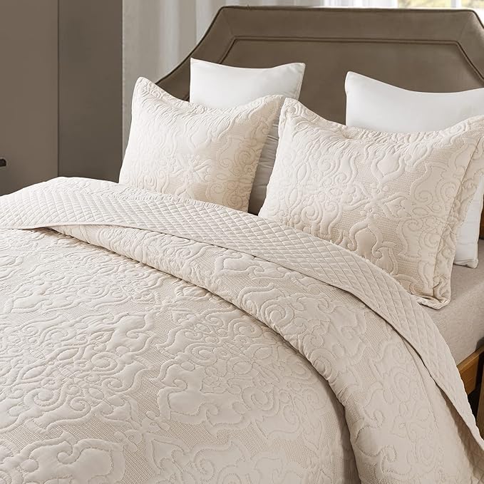 Microfiber Quilt Set - King