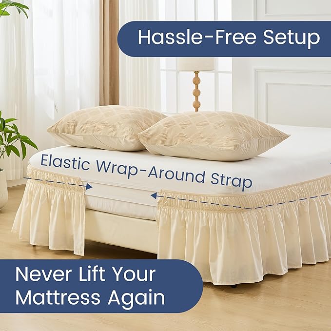 Bed Skirt - Queen - 17 in Drop