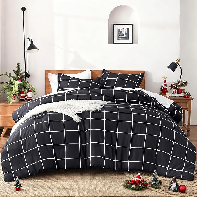 Microfiber Comforter Set - King - 104 x 90 in - 3 Piece