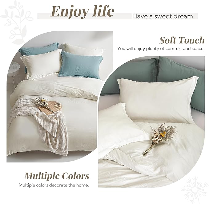 Microfiber Duvet Cover Set - 3 Piece