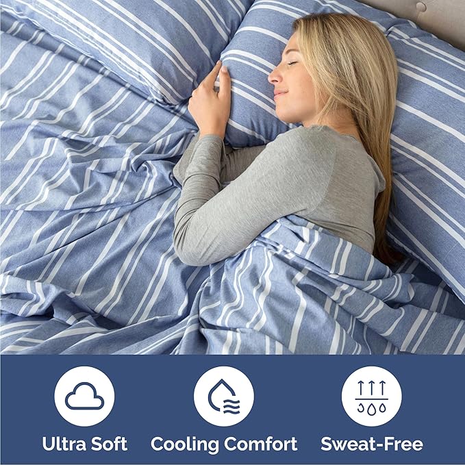 Cooling Bed Sheet Set - King - 4 Piece
