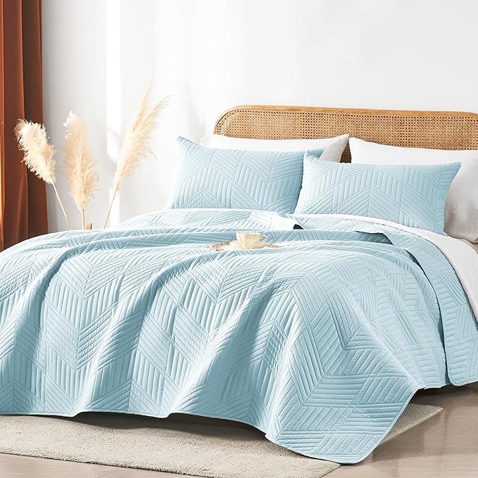 Microfiber Quilt Set - Twin