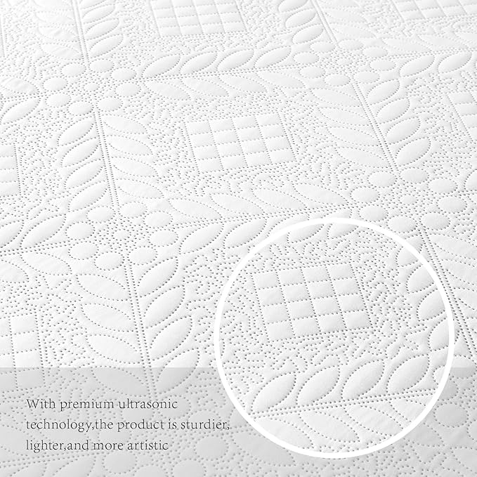 Microfiber Quilt Set - Twin - 2 Piece