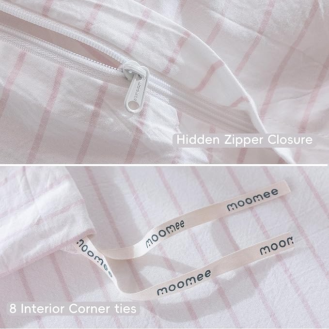 Linen Duvet Cover Set - Twin