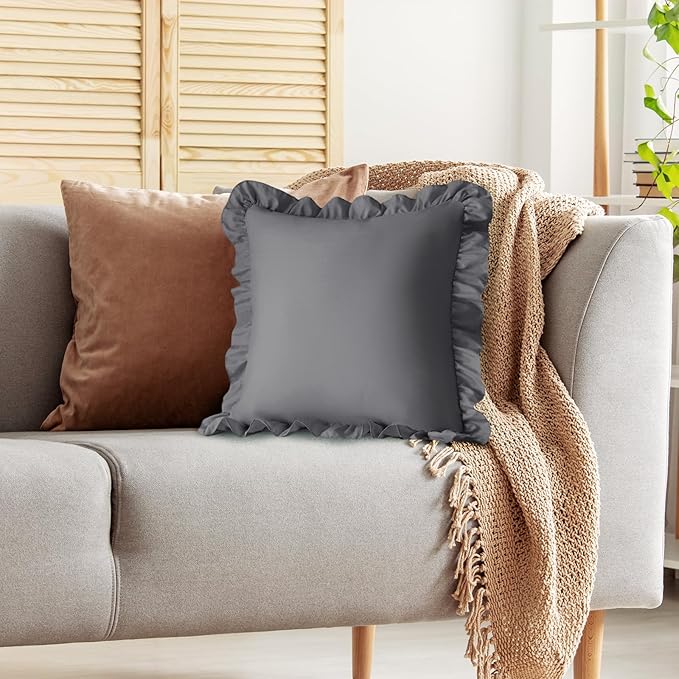 Microfiber Pillowcase Set - 18 x 18 in - 2 Piece
