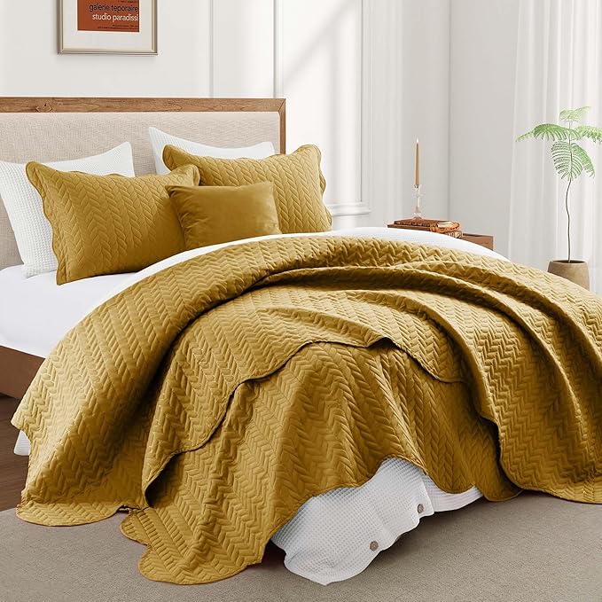 Microfiber Quilt Set - California King - 8 Pack
