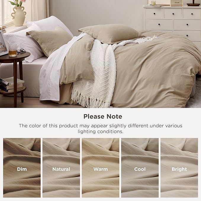 Duvet Cover Set - King - 120 x 98 in - 3 Piece