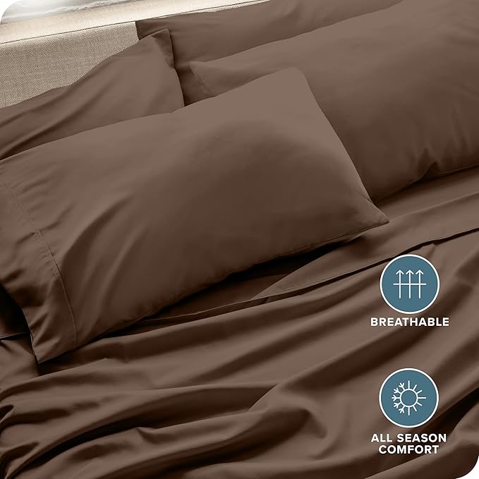 Microfiber Pillowcase Set - King - 4 Pack