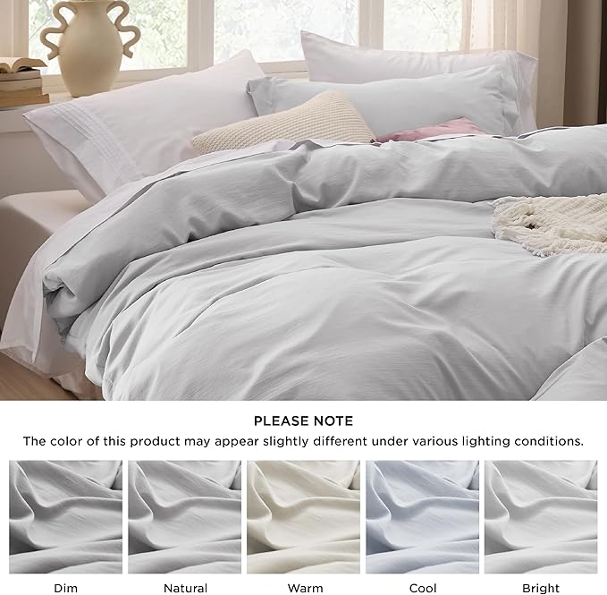 Duvet Cover Set - Full - 80 x 90 in - 3 Piece