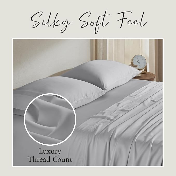 Bamboo Cooling Bed Sheet Set - King