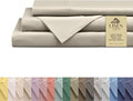 100% Cotton Bed Sheet Set - Queen - 4 Piece