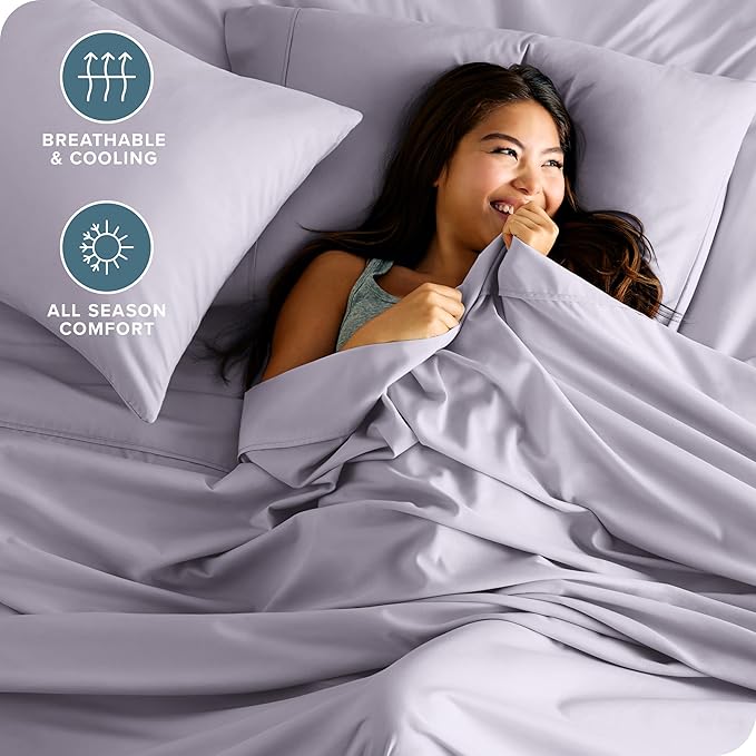 Microfiber Bed Sheet Set - King - 4 Piece