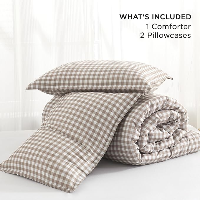 Microfiber Comforter Set - Full - 79 x 90 in - 3 Piece