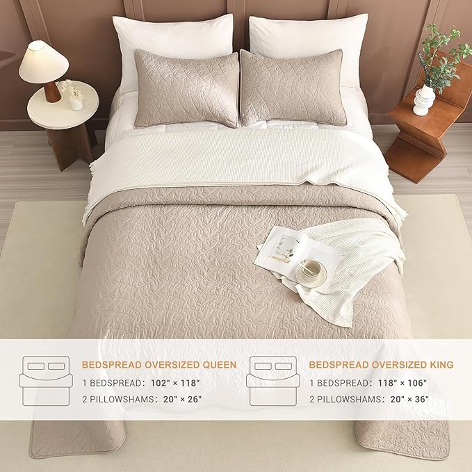 Linen Bedding Set - King - 3 Piece