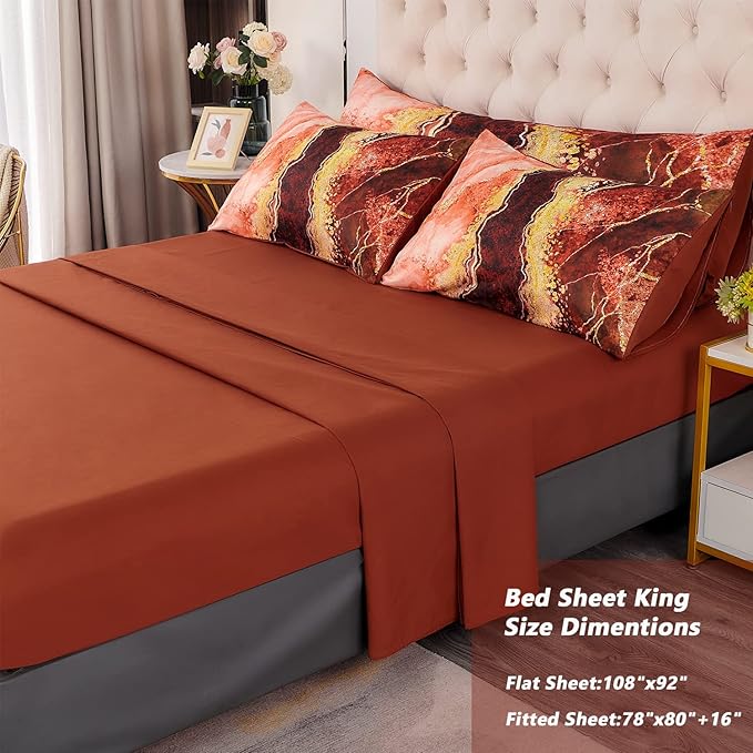 Comforter Set - King - 6 Piece