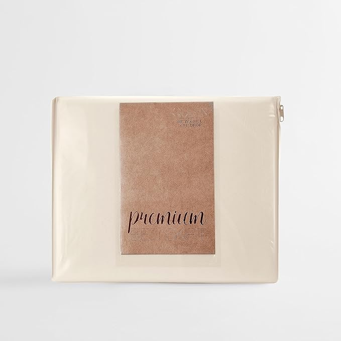 Linen Bed Skirt - Twin