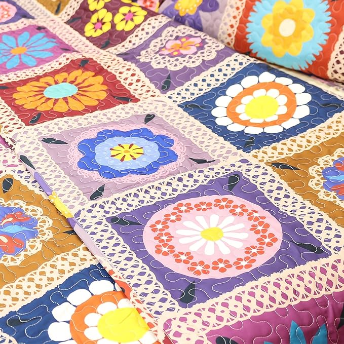 Quilt Set - King - 3 Piece