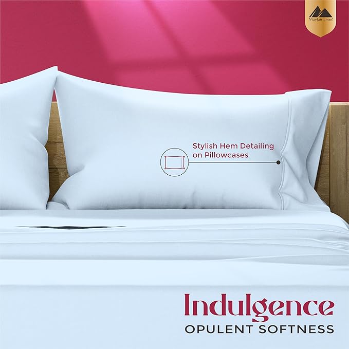 Linen Cooling Pillowcase Set - Queen - 2 Piece