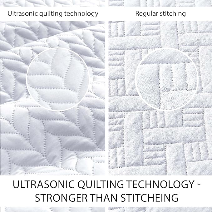 Microfiber Quilt Set - California King - 8 Pack