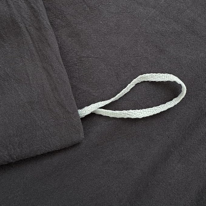 Linen Duvet Cover Set - Twin